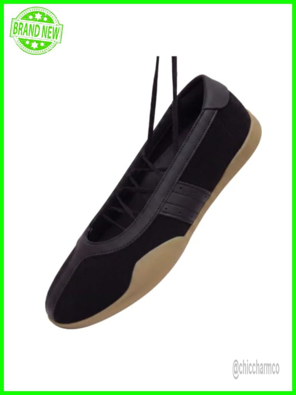 Women's Lace Up Sneaker Flats Faux Suede Casual Walking Shoes
